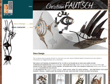 Tablet Screenshot of christian-fautsch.metiers-art.com