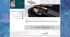 Desktop Screenshot of caute-piano.metiers-art.com